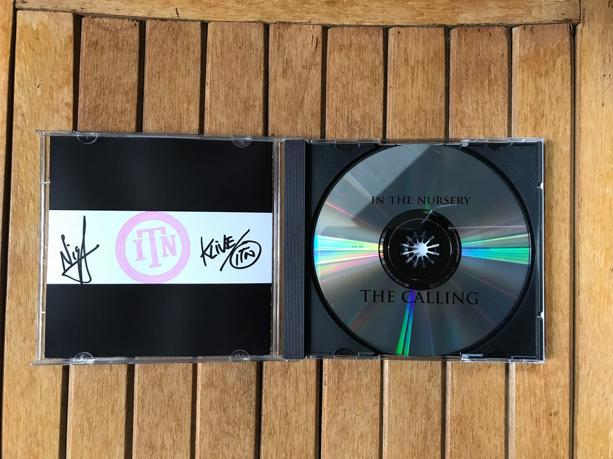 CD booklet stamped & signed by band