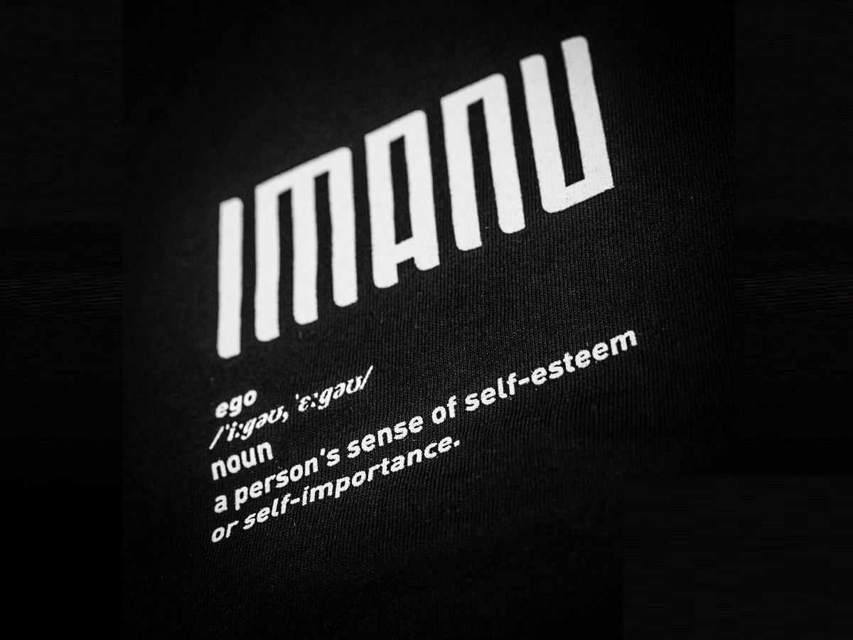 IMANU - EGO long t-shirt | VISION