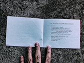 Limited Edition Chapbook & Liner Notes photo 