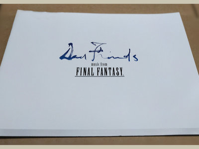 Final Fantasy "Dear Friends" concert booklet main photo