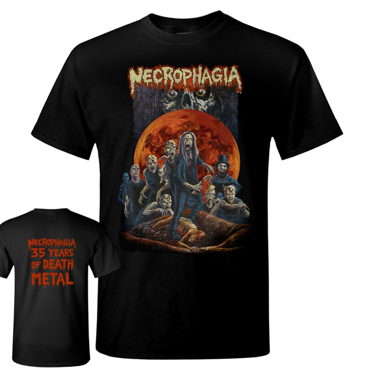 Here Lies Necrophagia T-Shirt | Necrophagia