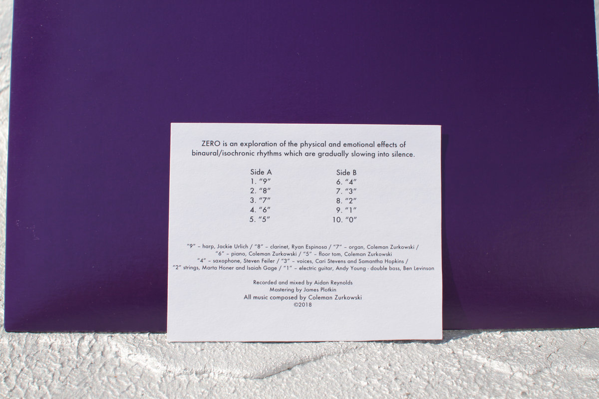 ZERO Coleman Zurkowski