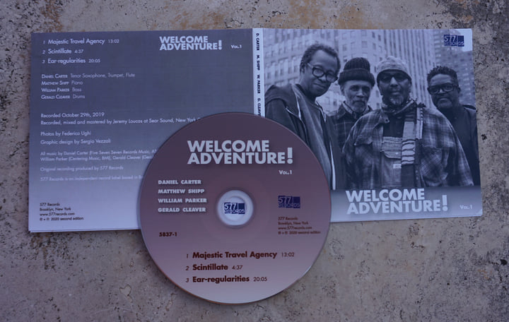 Welcome Adventure! Vol. 1 | Daniel Carter, Matthew Shipp, William
