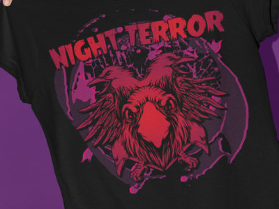 **Pre-Order Only** Full color Night Terror shirt main photo