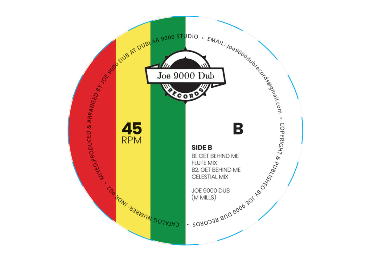 JNDR 002 Get Behind Me | Joe 9000 Dub mts Bunnington Judah