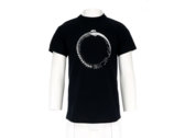Grey Meta 100% Organic Ultra Cotton Screen Printed Tshirt [black] photo 