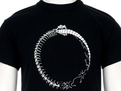 Grey Meta 100% Organic Ultra Cotton Screen Printed Tshirt [black] main photo