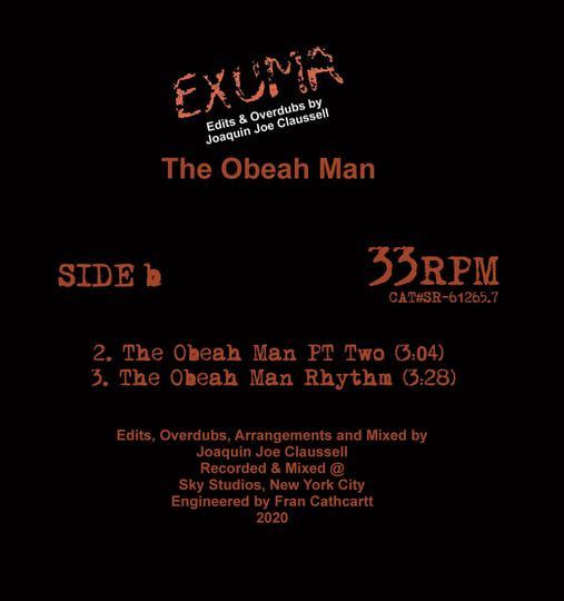 希少フランス盤 Exuma / The Obeah Man レコード エグズマ EXUMA - Exuma 1 - Amazon.com Music