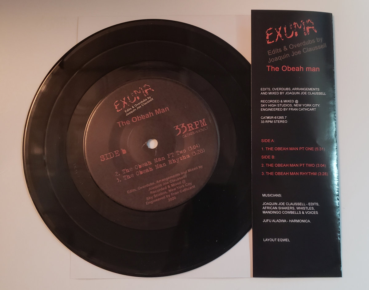 希少フランス盤 Exuma / The Obeah Man レコード エグズマ Exuma – Exuma, The Obeah Man – Vinyl (7
