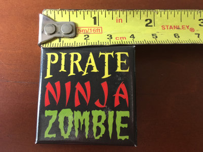 Pirate Ninja Zombie Button main photo