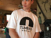 Tumbao Social Logo T-Shirt - White photo 