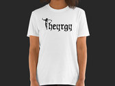 Theyrgy Logo T-Shirt (black on white) photo 