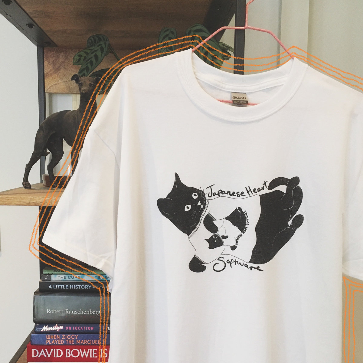MILLO ARCHIVE☆パクジフン着用Custom Frame Cat T-Shirts Custom Cat Shirt, Custom Cat Bootleg, Custom Pet Tee, Insert