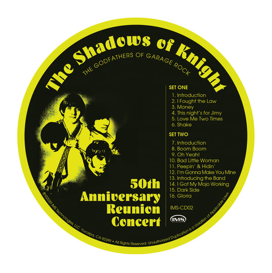 50th Anniversary Reunion Concert | The Shadows of Knight | A