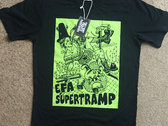 ON SALE: Efa Supertramp No Sweat Tee - Welsh Riot Grrrl Design by OneSlutRiot photo 