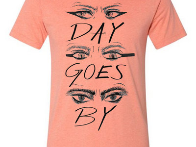 "Day Goes By / 80s Goth Eyes" UNISEX shirt (sunset) main photo