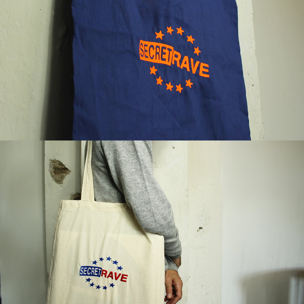*Secret Rave* Embroidery Super Bag | art-aud