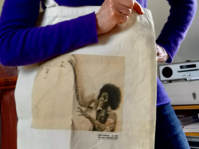 Organic Cotton Tote Bag  with an image of Alice Coltrane main photo