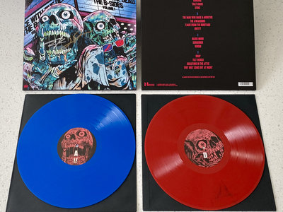B-SIDES: VOLUME 1 VINYL RECORD (Blue/Red) *SIGNED* main photo