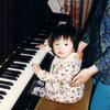 playing piano for dad | h hunt