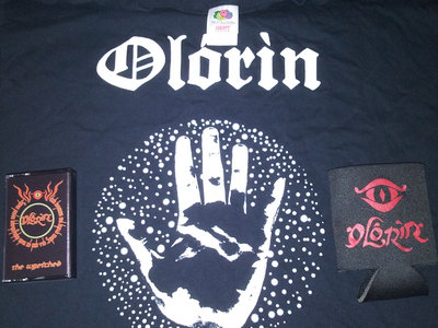 Olórin - The Wretched Tape/"White Hand" Shirt/Coozie Bundle (USA ONLY) main photo