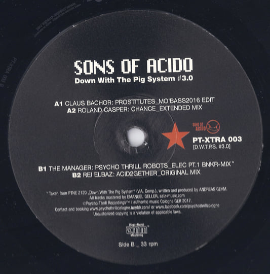 V.A. Sons Of Acido (Down With The Pig System #3.0) _ PT-XTRA