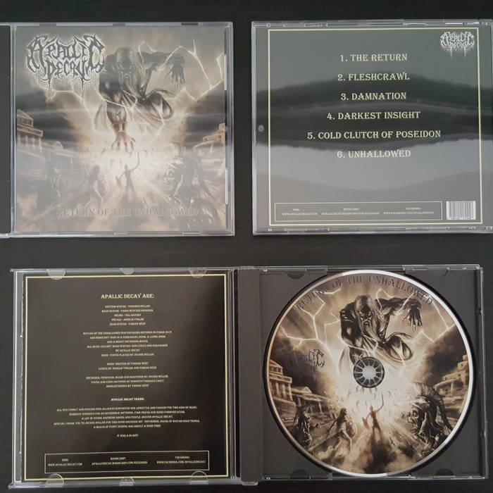 Return of the Unhallowed (EP) – Return of the Unhallowed (EP) Jewelcase CD