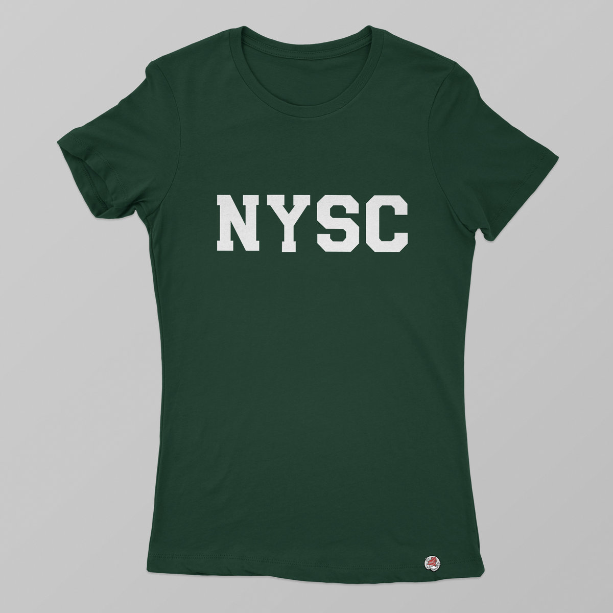 NYSC Ladies Classic T-Shirt Bottle Green