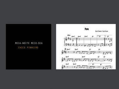 MEIA-NOITE MEIO-DIA Sheet Music (14 Songs bundle) main photo