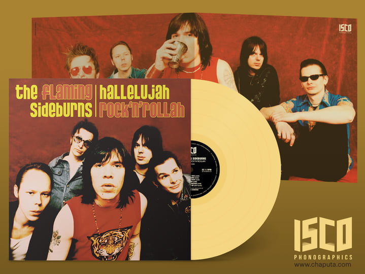 Hallelujah Rock'n'Rollah LP | The Flaming Sideburns | Chaputa! Records