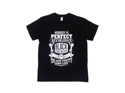 Black Stone Machine Perfect T-shirt - Black main photo