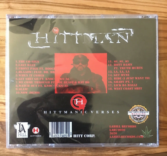 Hittmanic Verses HITTMANIC VERSES DELUXE ☁️☁️       | HITTMAN | L.A. HILL RECORDS