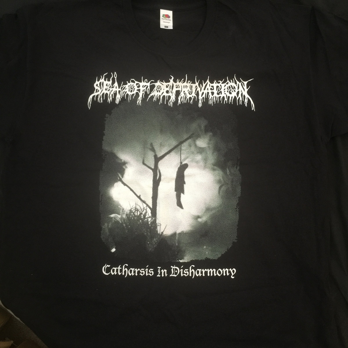 Catharsis” t-shirt | Sea of Deprivation