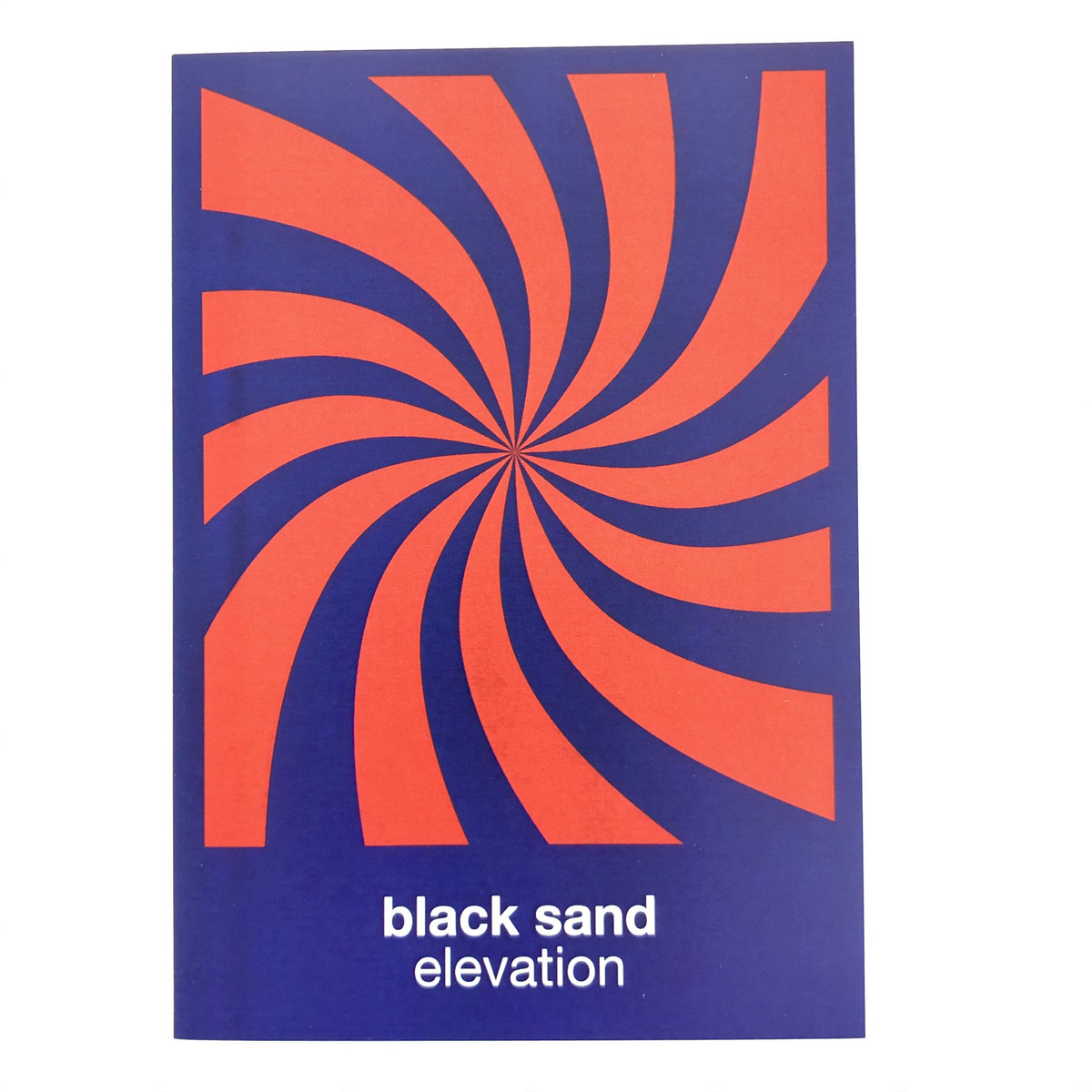 Postcard Size Art Print black sand