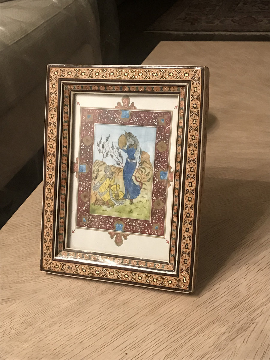 イランのミニチュアアートブック Iran - Persian　ペルシャ語 IRAN, PERSIAN MINIATURES-IMPERIAL LIBRARY.: UNESCO: Amazon