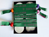 THESE FERAL LANDS Woven Wristband / Bookmark - Unisex Ltd Edition photo 