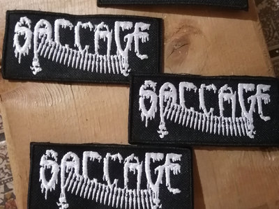 SACCAGE ''logo'' patch main photo