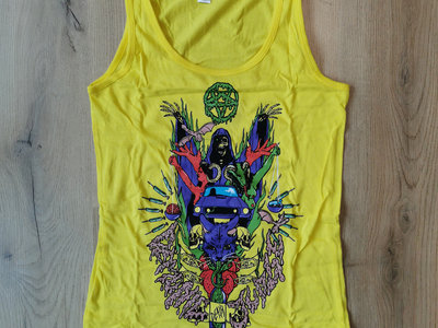 Filthy As Charged Women Yellow Tank Small main photo