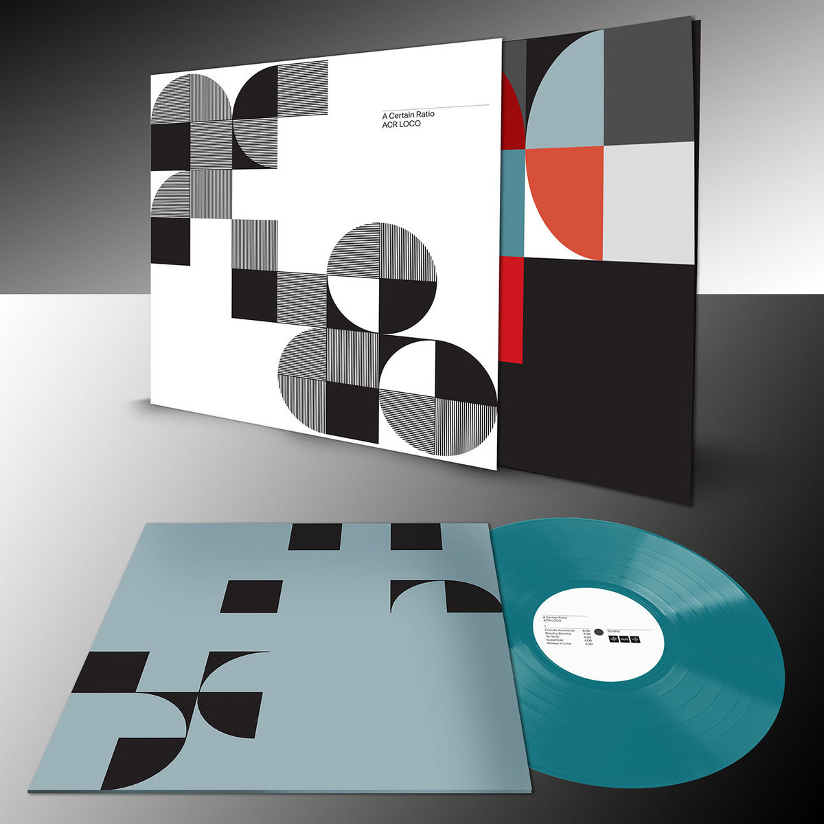 欧2LP Certain Ratio Loco Remezclada (Clear Vinyl) MUE54595.1 MUTE U.S. 未開封 /00660 A Certain Ratio - Loco Remezclada – Mute US