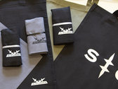 Tote bag "Desert Sturm" with black logo print photo 