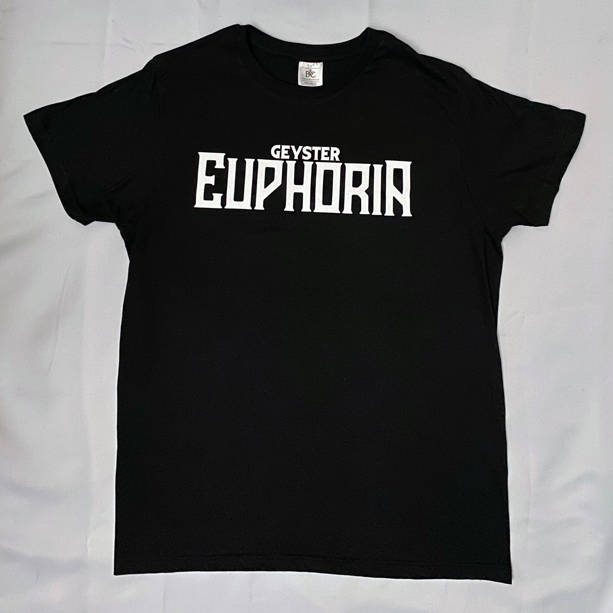 Euphoria T-shirt black (logo) | Geyster