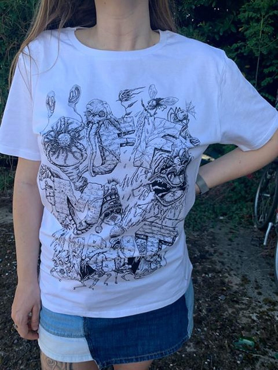 Pogger RMX - Brand new design - White | Off Me Nut Merch