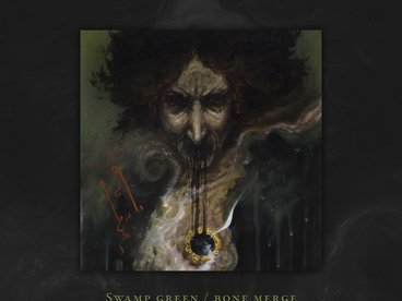 Akhlys -The Dreaming I. Swamp Green/Bone Merge With Mustard Splatter 12'' Vinyl Repress. main photo