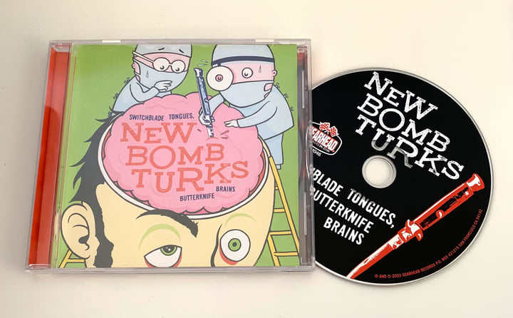 Switchblade Tongues, Butterknife Brains | New Bomb Turks