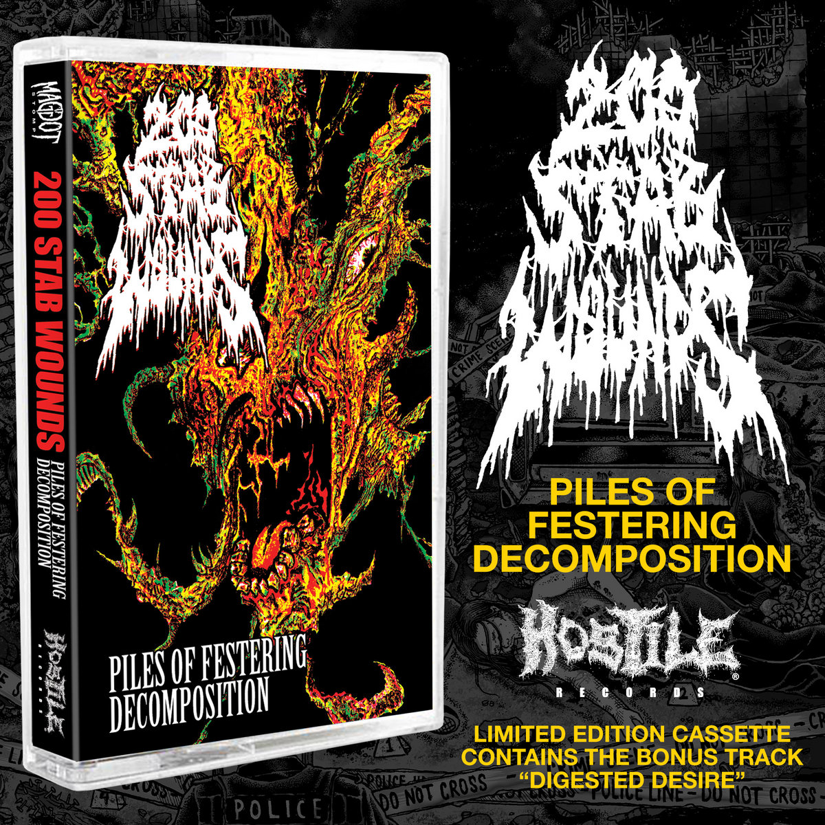 200 STAB WOUNDS - PILES OF FESTERING DECOMPOSITION | 200
