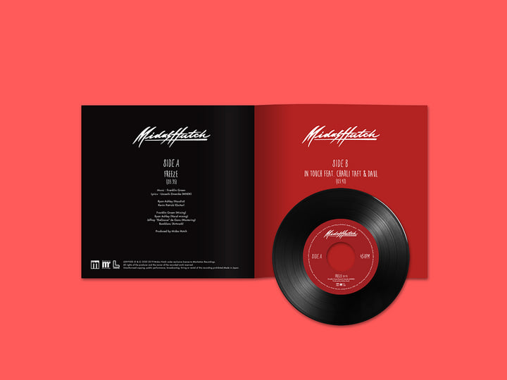 Midas Hutch / Freeze / In Touch 洋楽 Midas Hutch / Freeze / In
