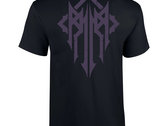 Rituals black symbol shirt w/ Purple print photo 