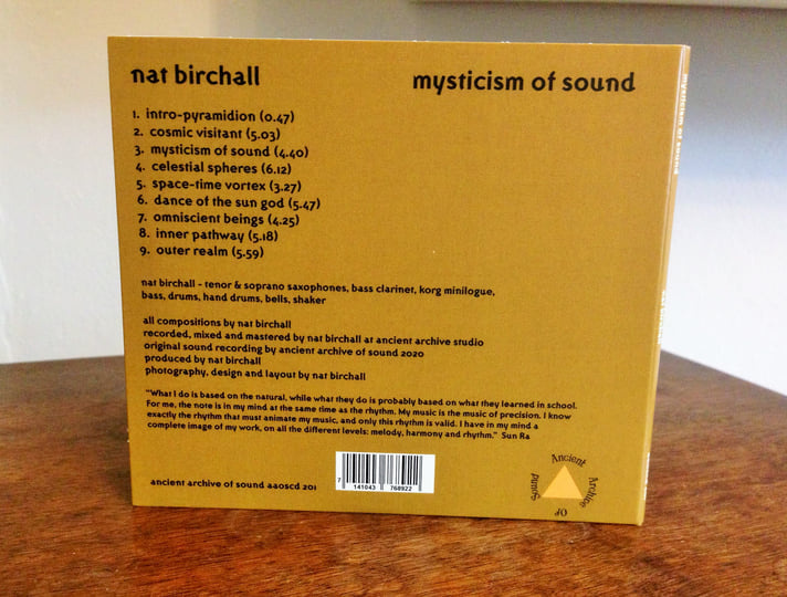 Mysticism Of Sound | nat birchall