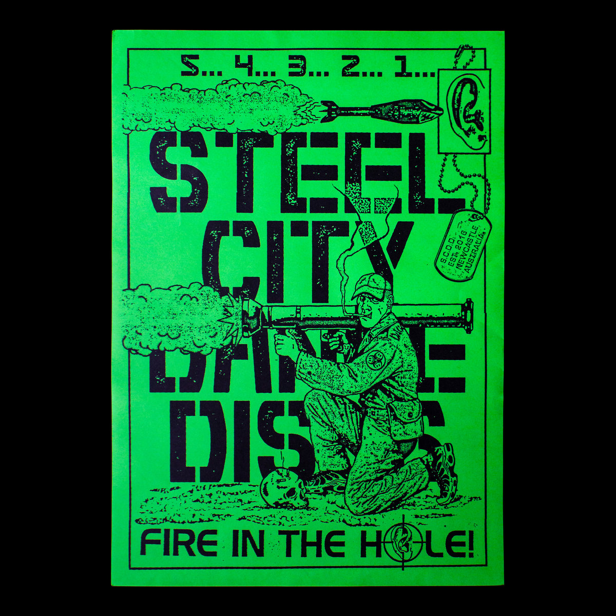 GUTTER002: 12 Track Attack | Dagga | STEEL CITY DANCE DISCS