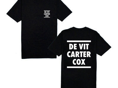 De Vit, Carter, Cox black t-shirt main photo